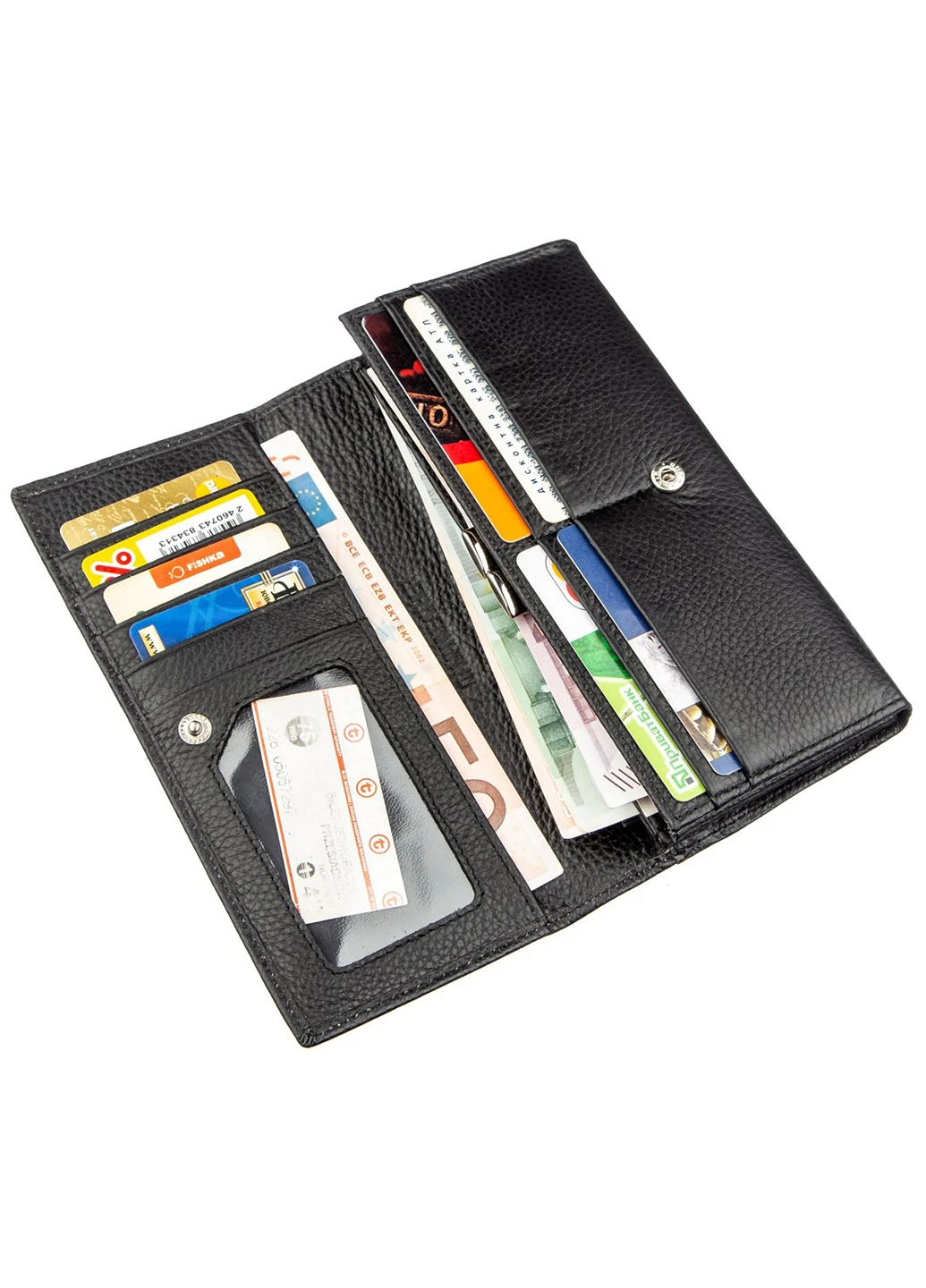 Жіночий шкіряний гаманець 18,5х9 см st leather (252130427)