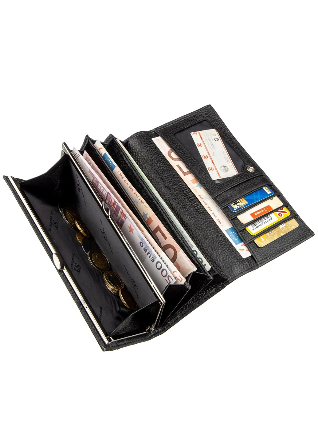 Жіночий шкіряний гаманець 18,5х9 см st leather (252130427)