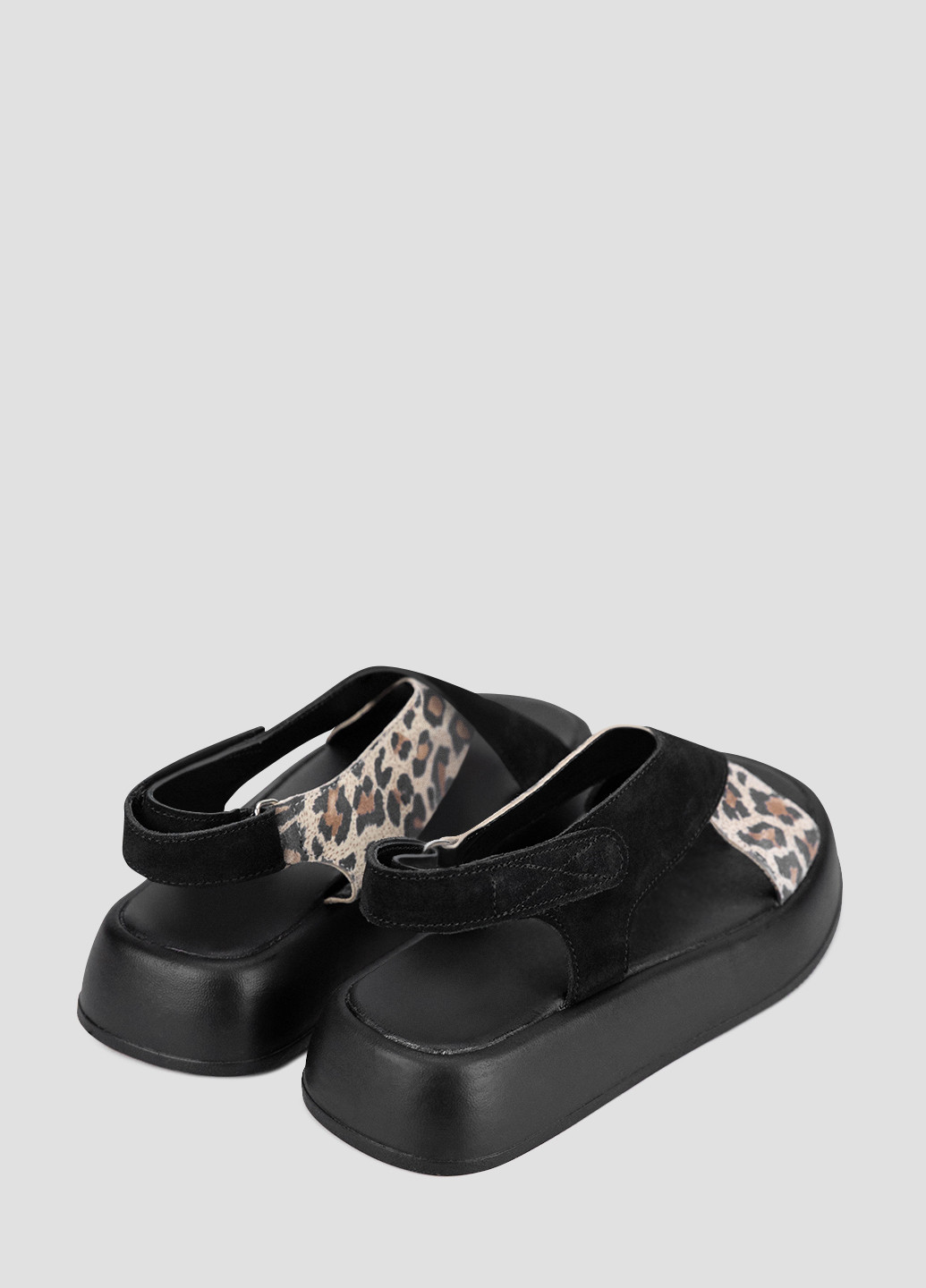 Черные босоножки Viscala на липучке