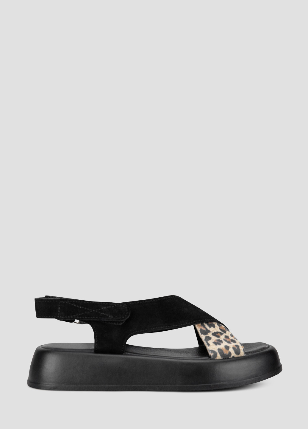 Черные босоножки Viscala на липучке