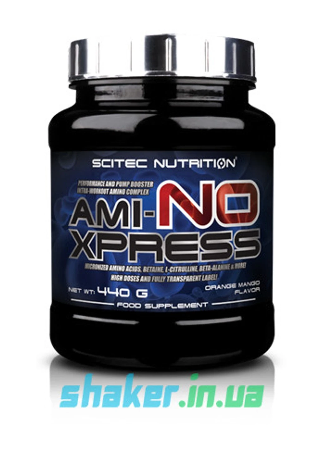 Комплекс амінокислот Ami-NO Xpress (440 г) Скайтек аміно ікспрес orange mango Scitec Nutrition (255363613)