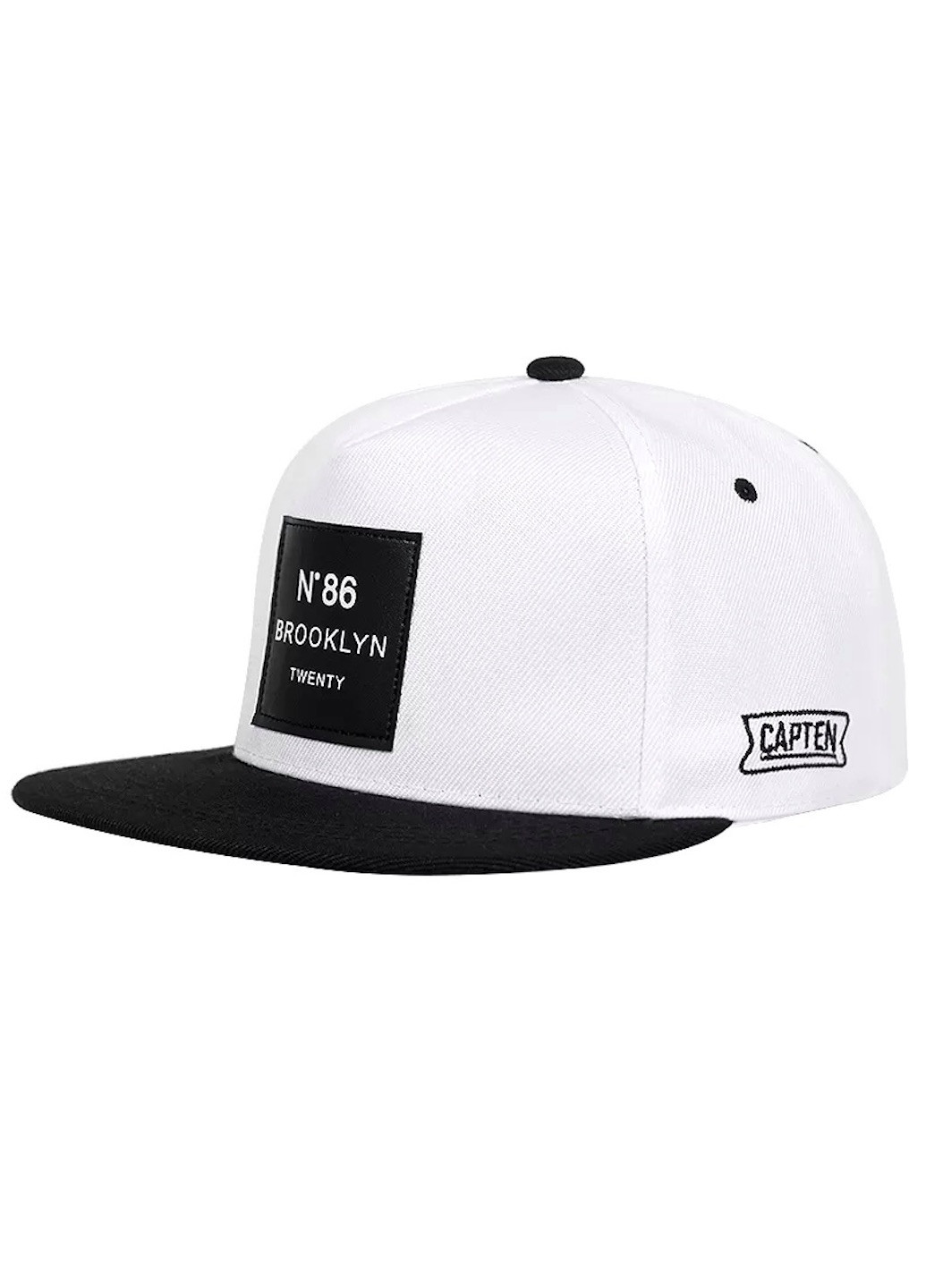 Кепка Brooklyn с прямым козырьком унисекс Черный Brend Cнепбек (253695662)