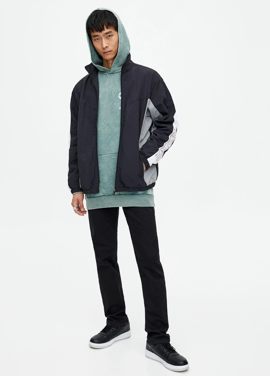Комбінована вітровка Pull & Bear