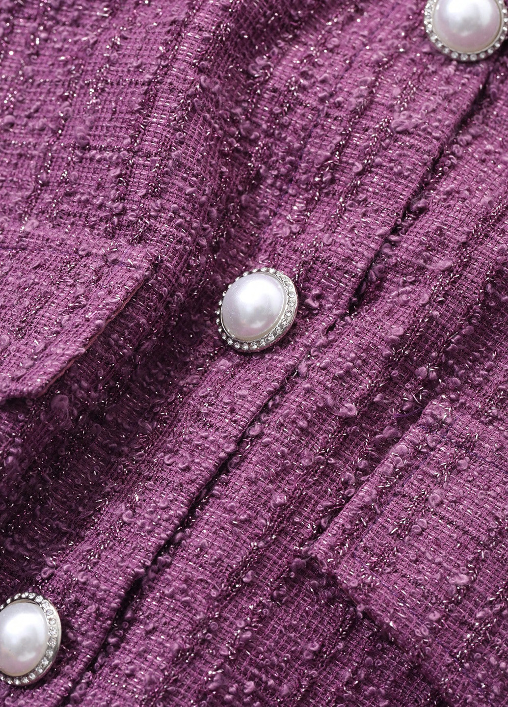 Фиолетовое деловое, кэжуал платье колокол SHEIN меланжевое