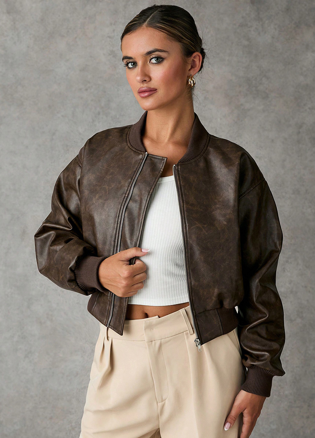 Бомбер SHEIN на блискавці (337833976)