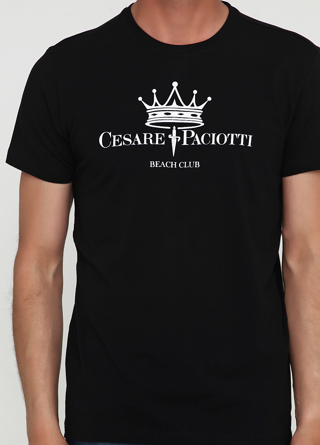 Черная футболка Cesare Paciotti