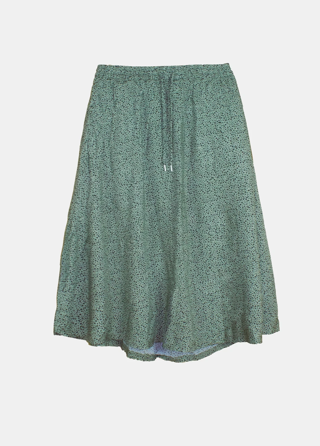 Оливковая (хаки) кэжуал с абстрактным узором юбка H&M