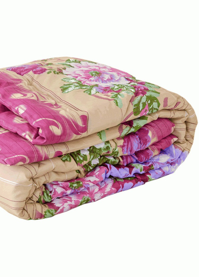 Силіконова ковдра подвійна (Полікоттон) Двоспальне Євро 200х220 44741 Moda (253617633)