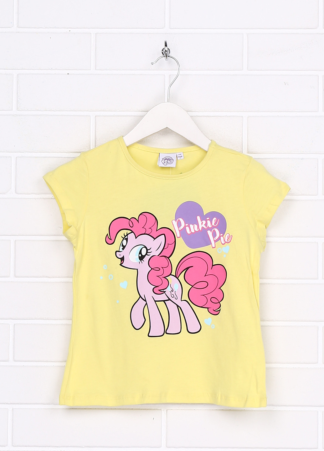Жовта літня футболка з коротким рукавом My Little Pony