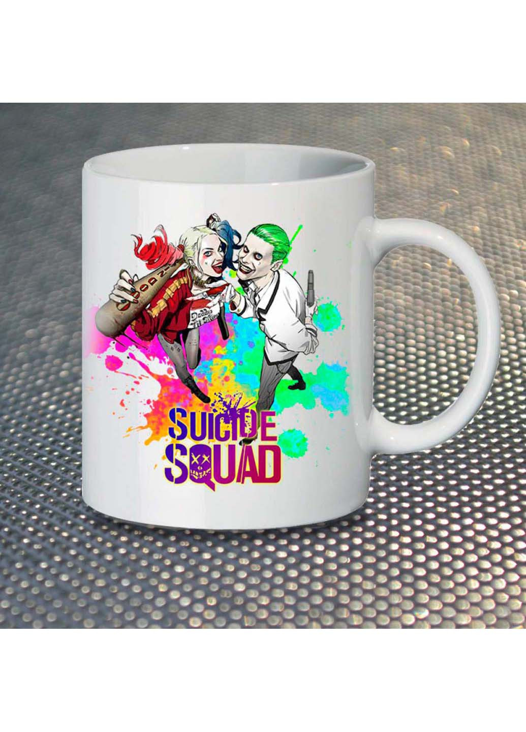 Чашка Fan Girl Харли Квин и Джокер Отряд Самоубийц New 330 мл (254914714)