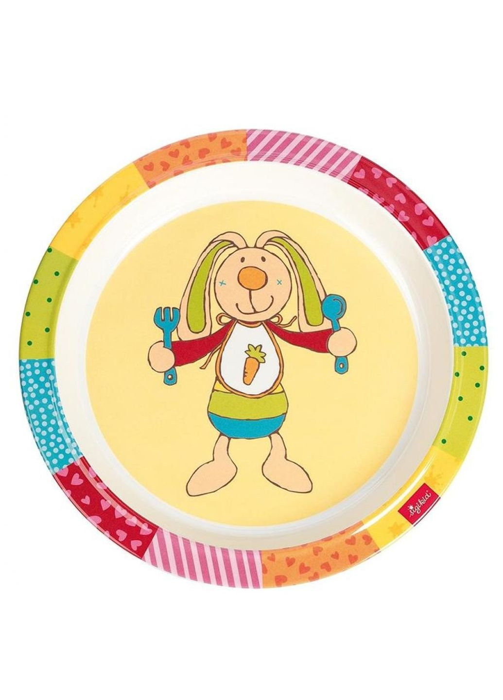 Набір дитячого посуду Тарілка Rainbow Rabbit Sigikid (252250893)
