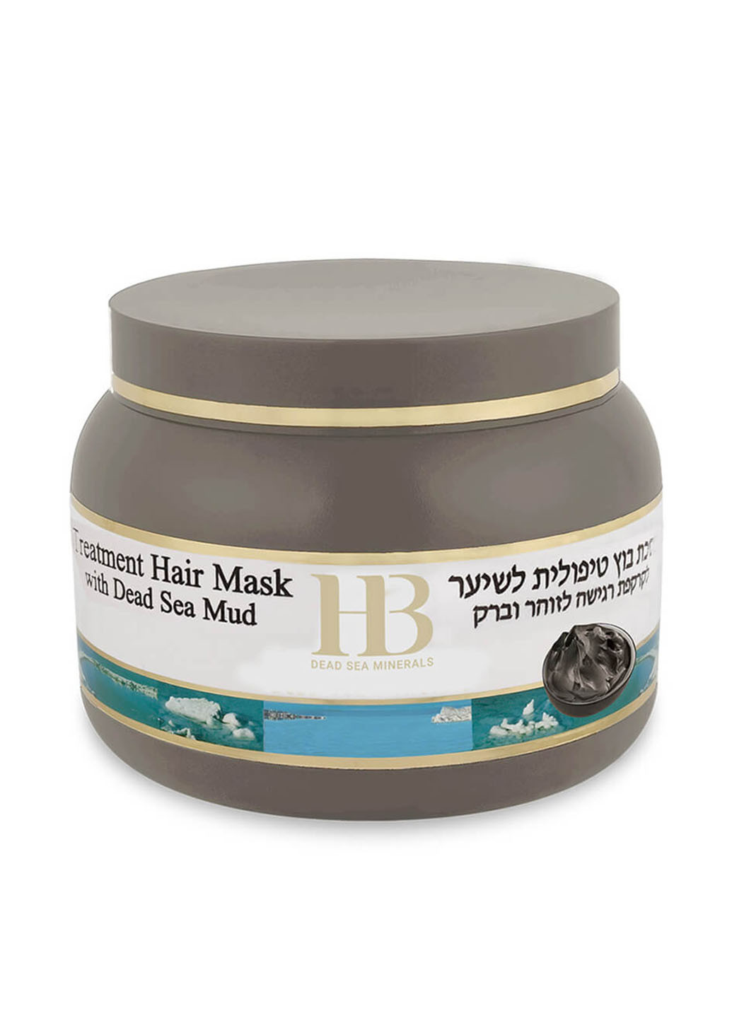 Маска для сухих поврежденных волос с грязью Мертвого моря, 250 мл Health & Beauty (255357807)
