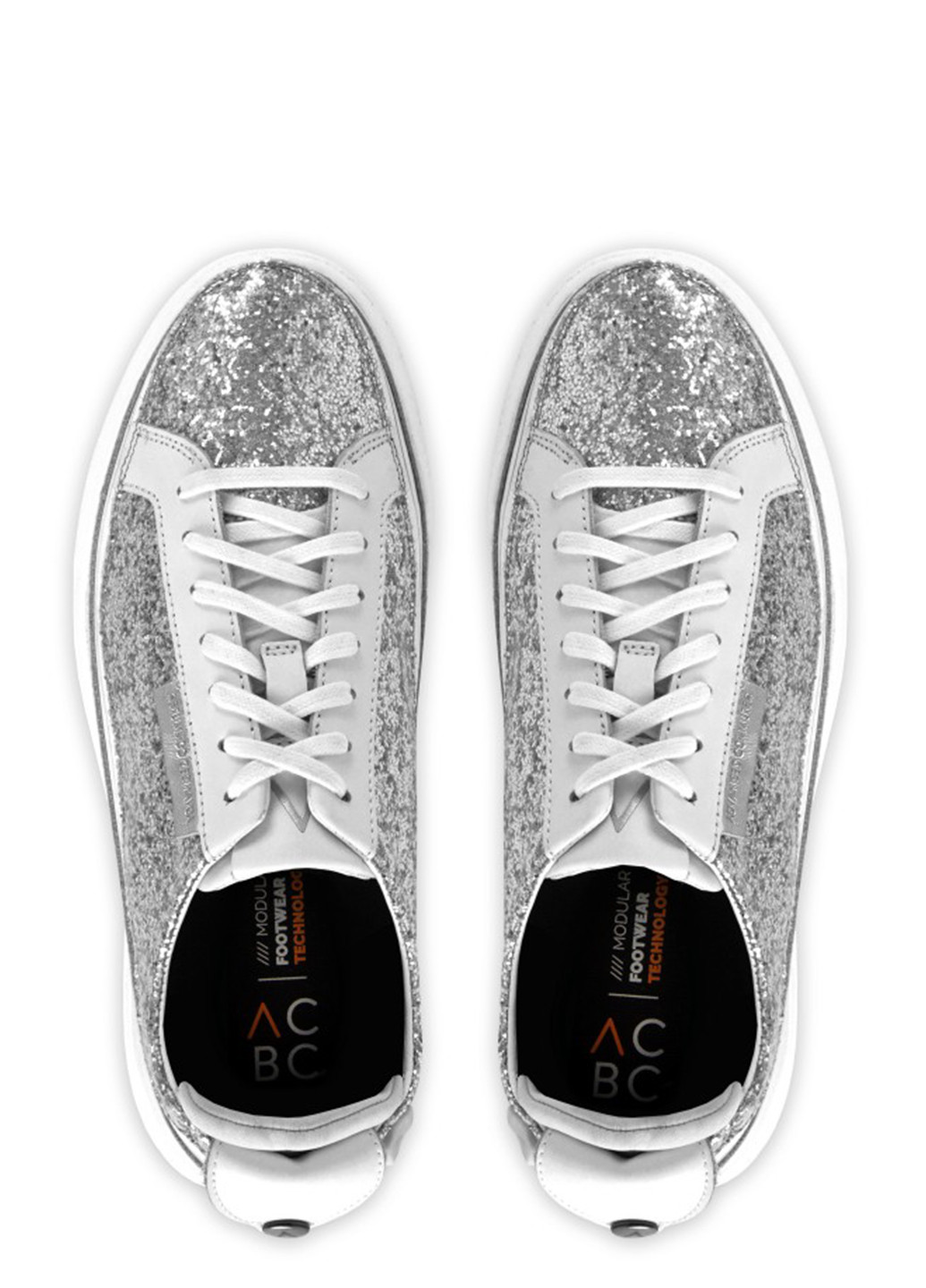 Срібні всесезонні кросівки жіночі ACBC RUNNING ZERO
