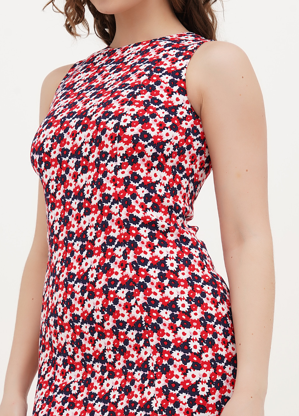 Червона кежуал сукня Michael Kors з квітковим принтом