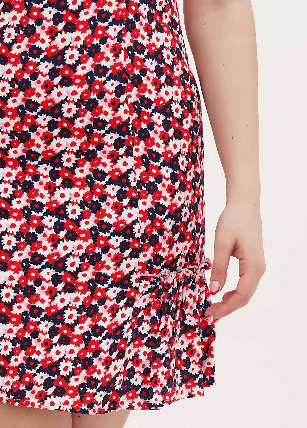 Червона кежуал сукня Michael Kors з квітковим принтом