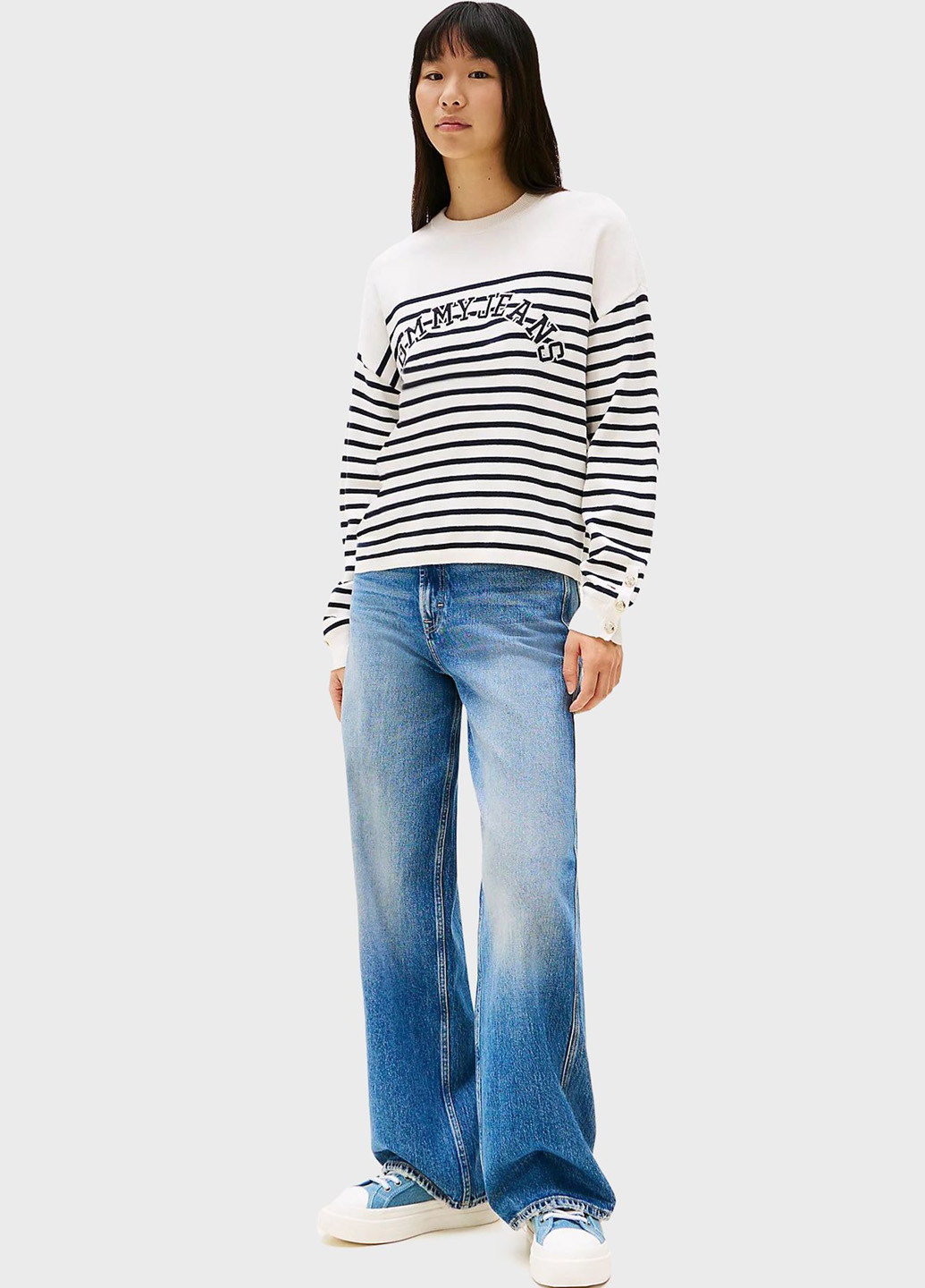 Молочний демісезонний джемпер джемпер Tommy Jeans