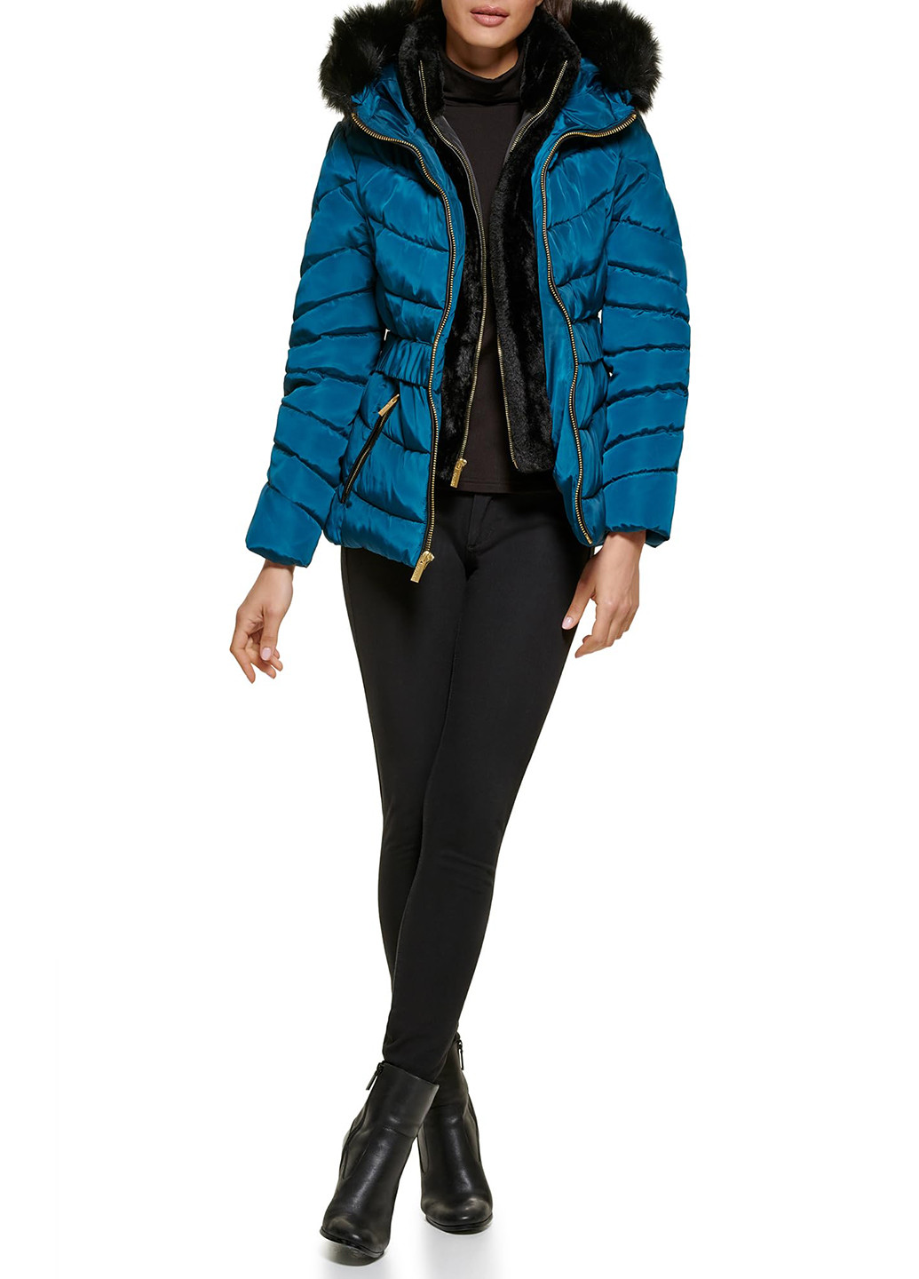 Синя зимня куртка Guess