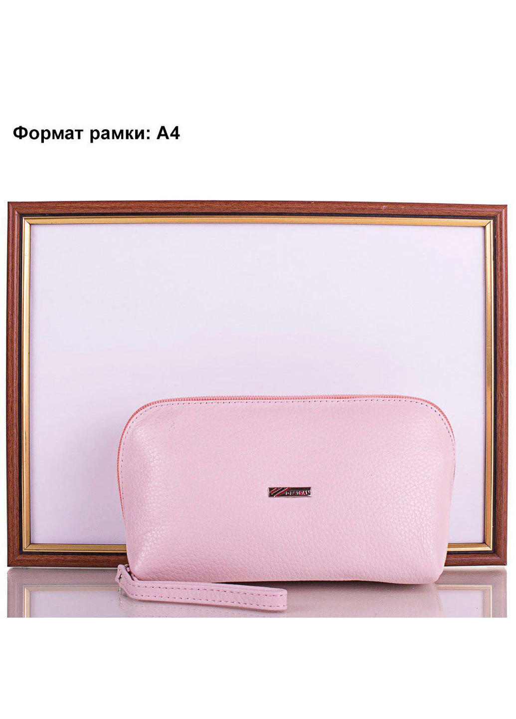 Женская кожаная косметичка 17,5х11х6,5 см Desisan (205132716)