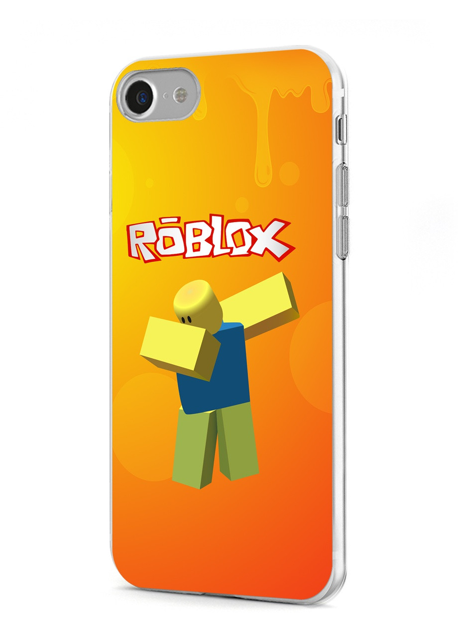 Чехол силиконовый Apple Iphone 8 Роблокс (Roblox) (6151-1707) MobiPrint (219555870)