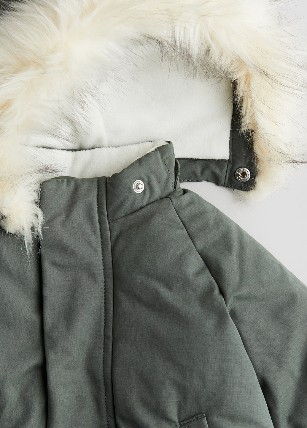 Зелена демісезонна куртка H&M