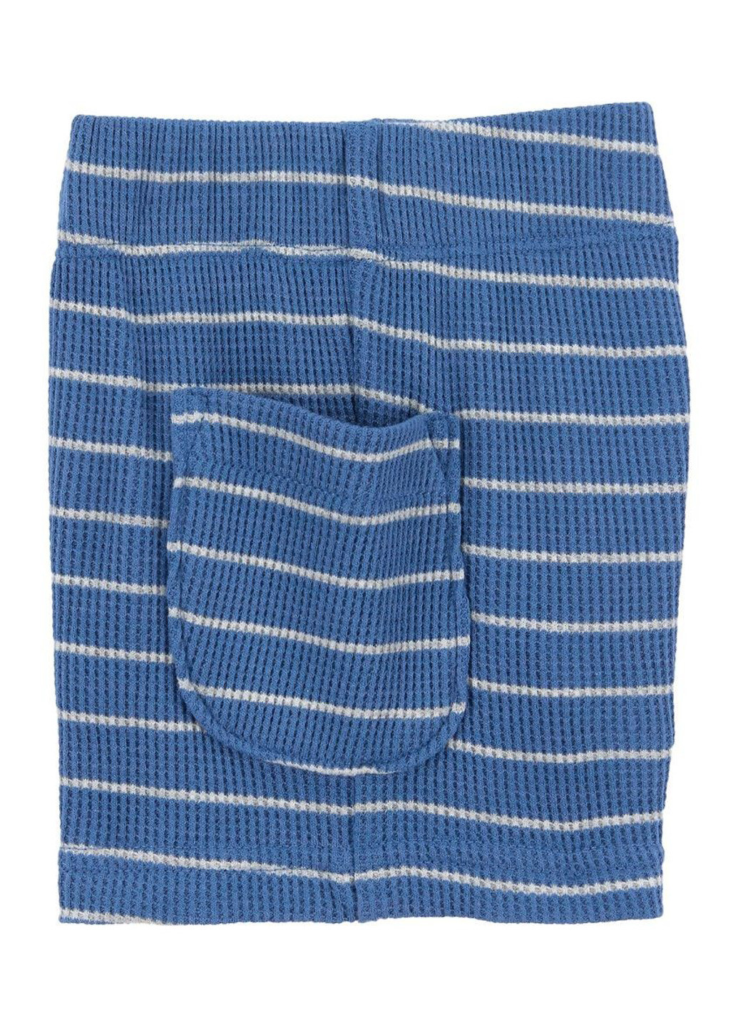 Синий демисезонный комплект (футболка, боди, шорты) Carter's