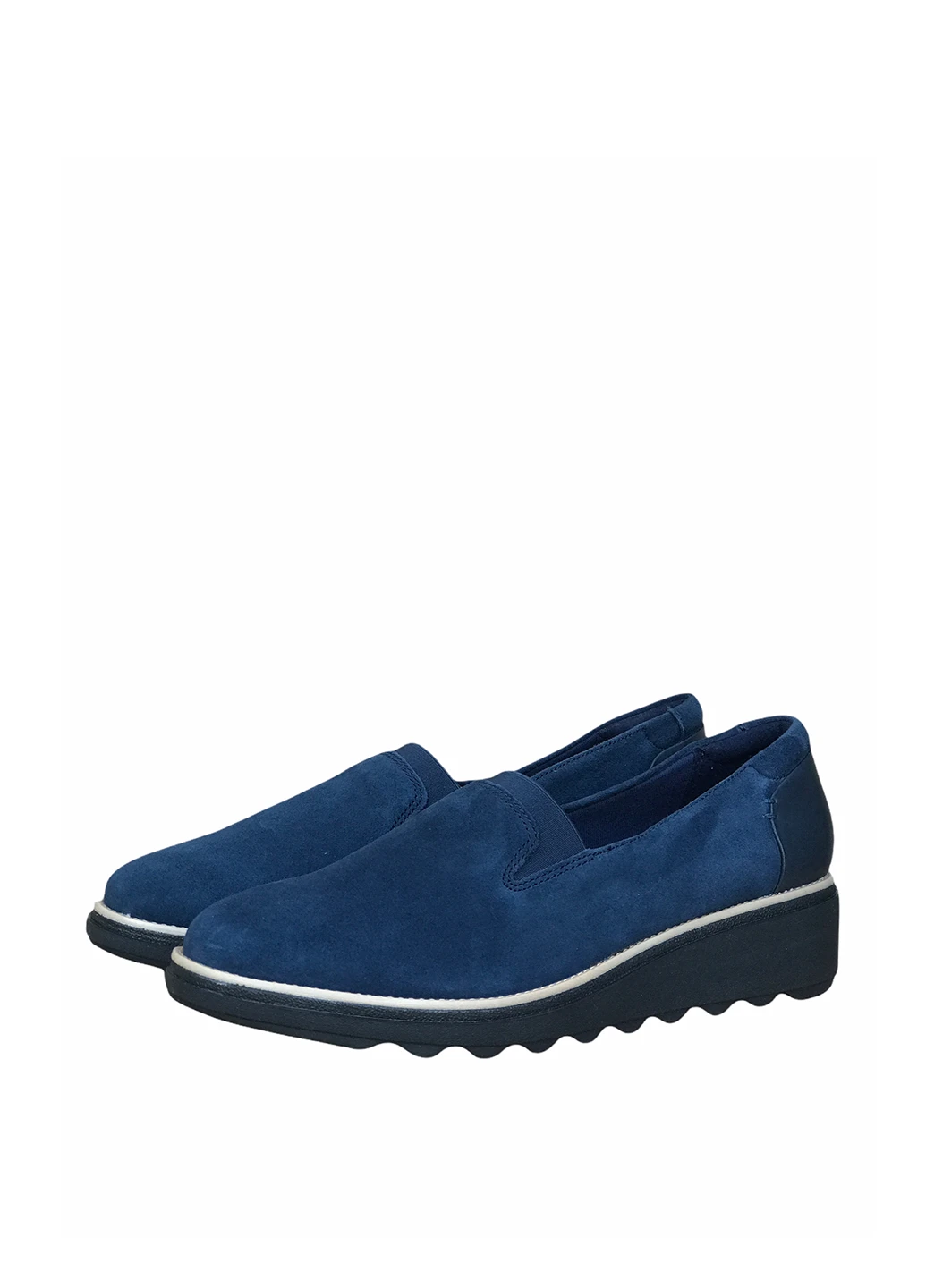 Clarks Туфли темно-синий з натуральная замша, — демисезон (252011294)