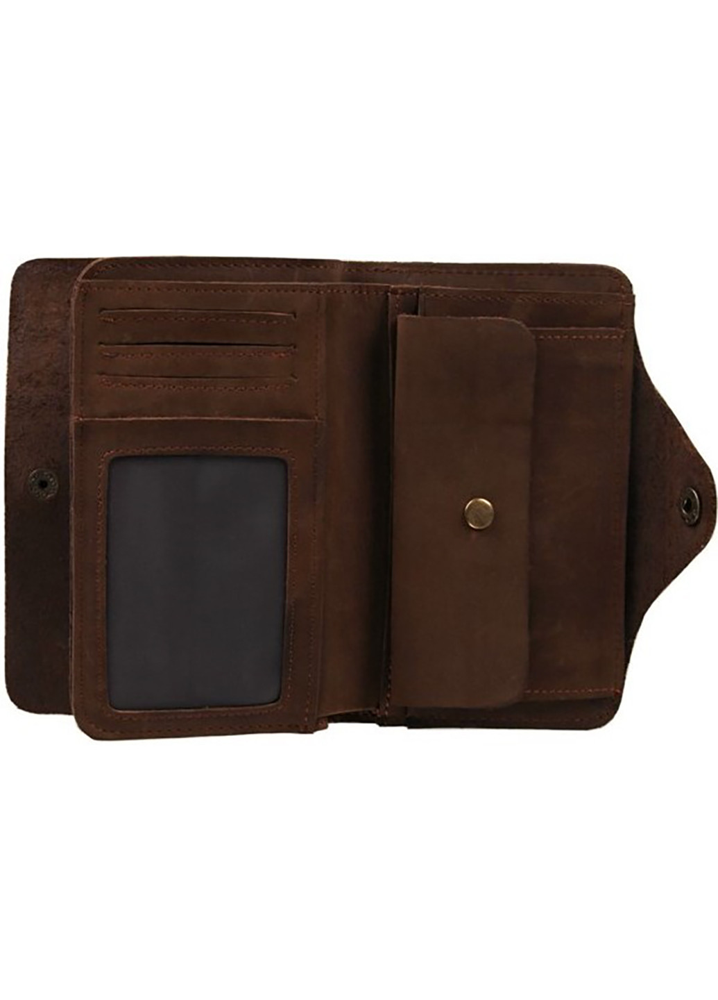 Чоловічий шкіряний гаманець 15х10 см Vintage (252126963)