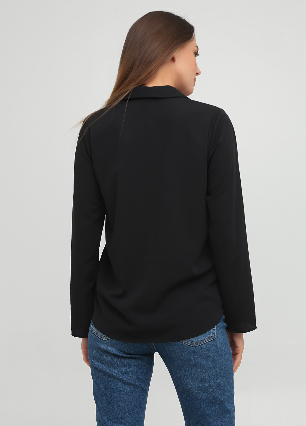 Чорна демісезонна блуза Zara