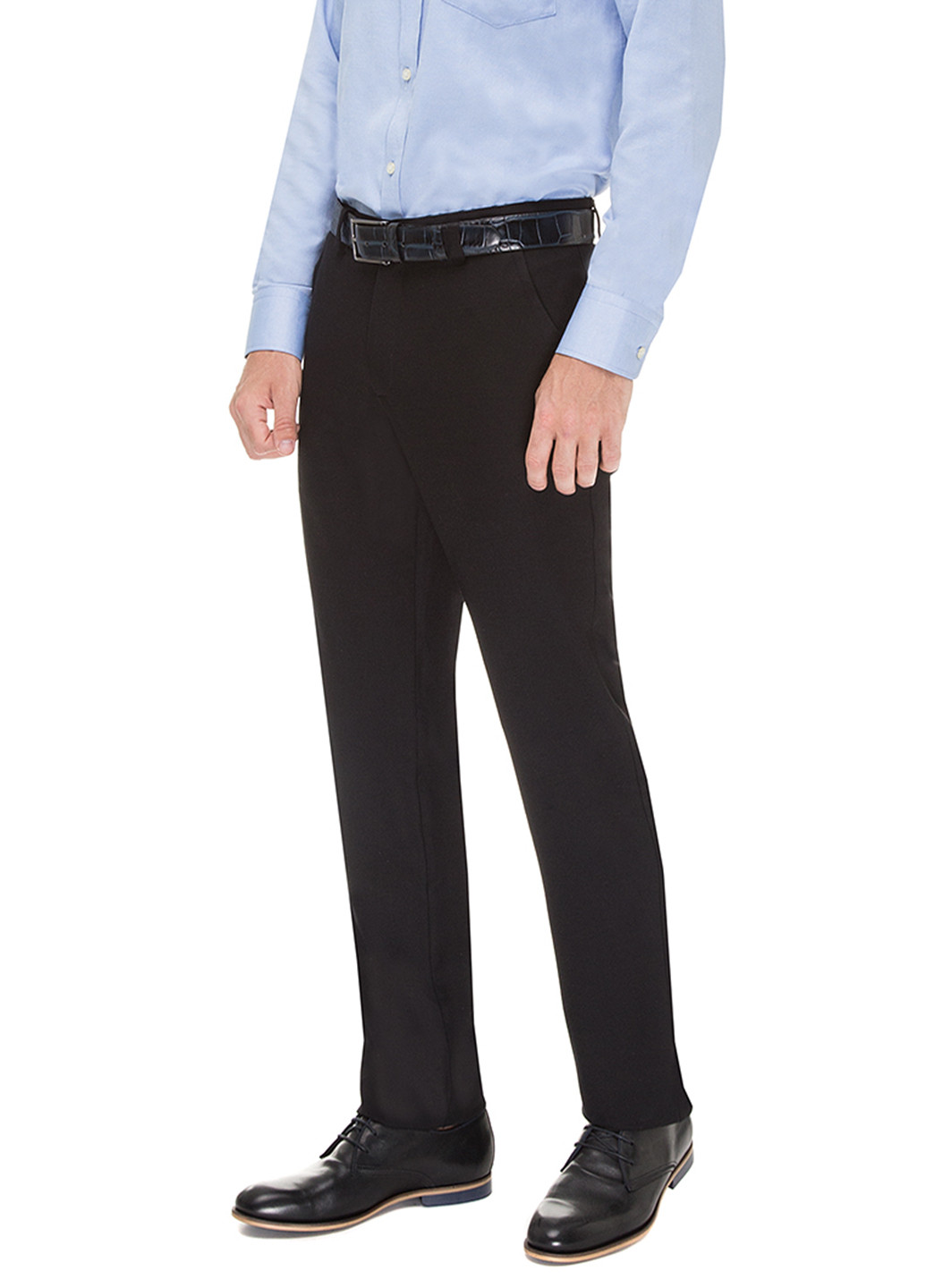 Черные классические демисезонные прямые брюки VD One