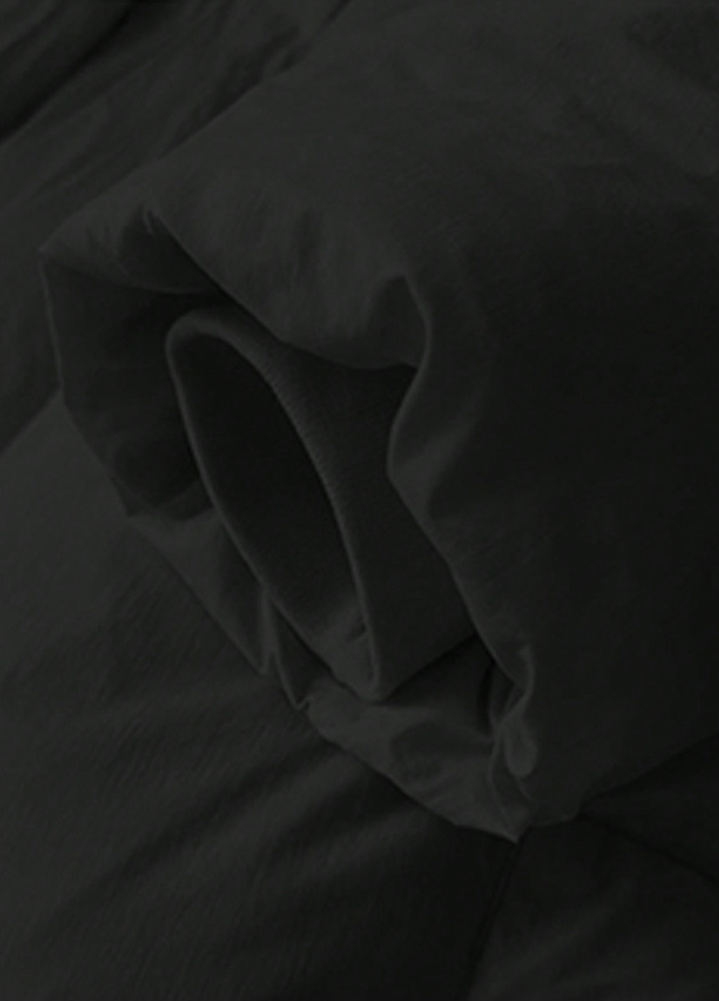 Черная зимняя куртка SHEIN