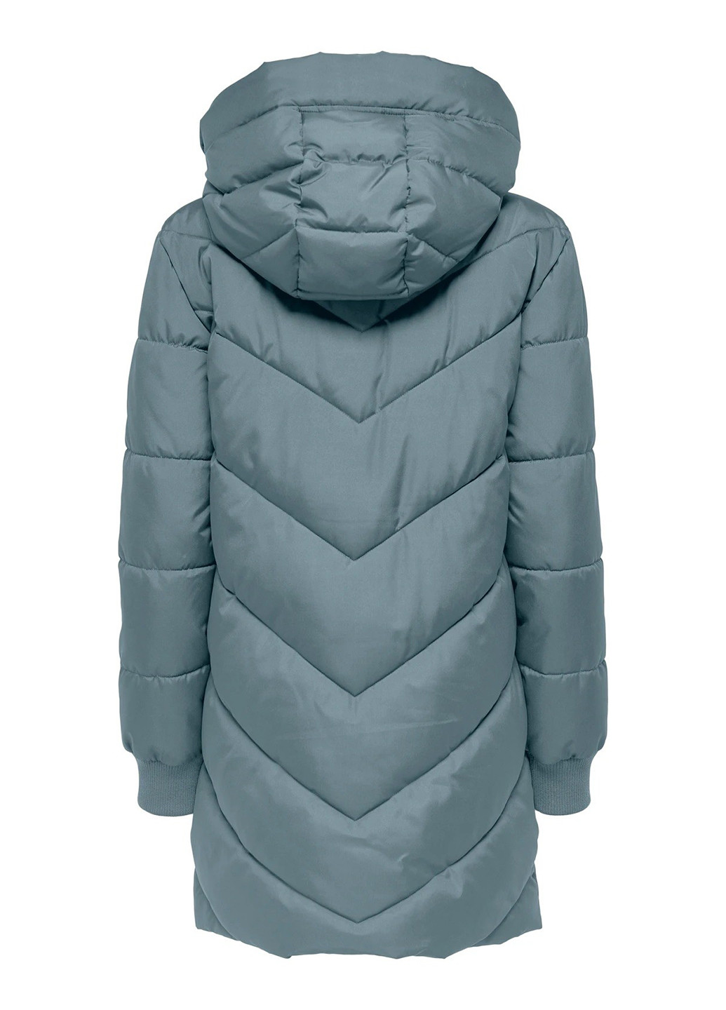 Темно-бирюзовая демисезонная куртка куртка-пальто Only