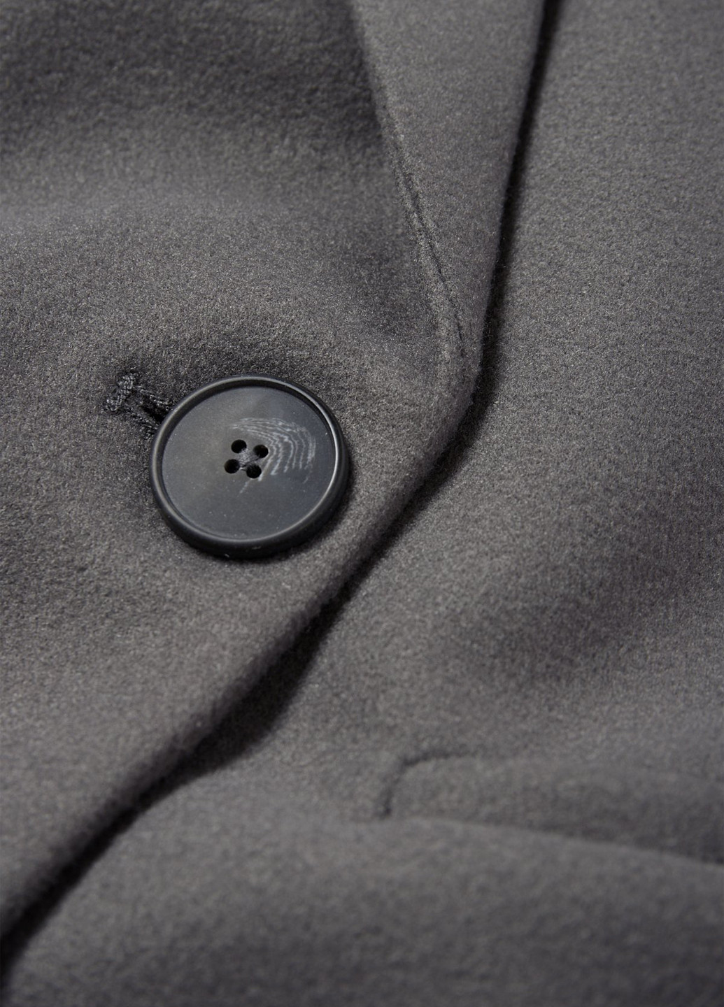 Сіре демісезонне Пальто двобортне C&A