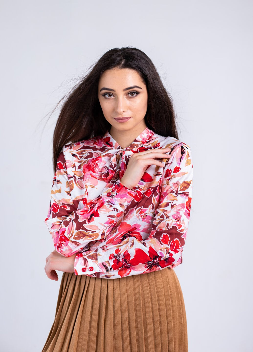 Комбінована блуза Simple Wear