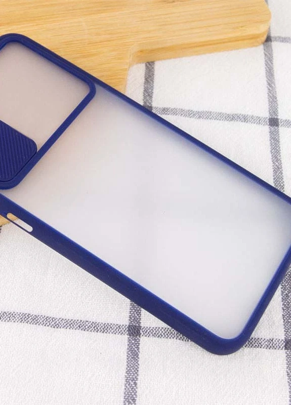 Чехол Camshield mate TPU со шторкой для камеры для Samsung Galaxy M31s Синий (is_00000038869_5) Epik (238479278)