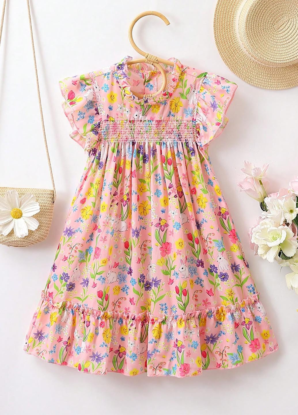 Розовое платье SHEIN (327705412)