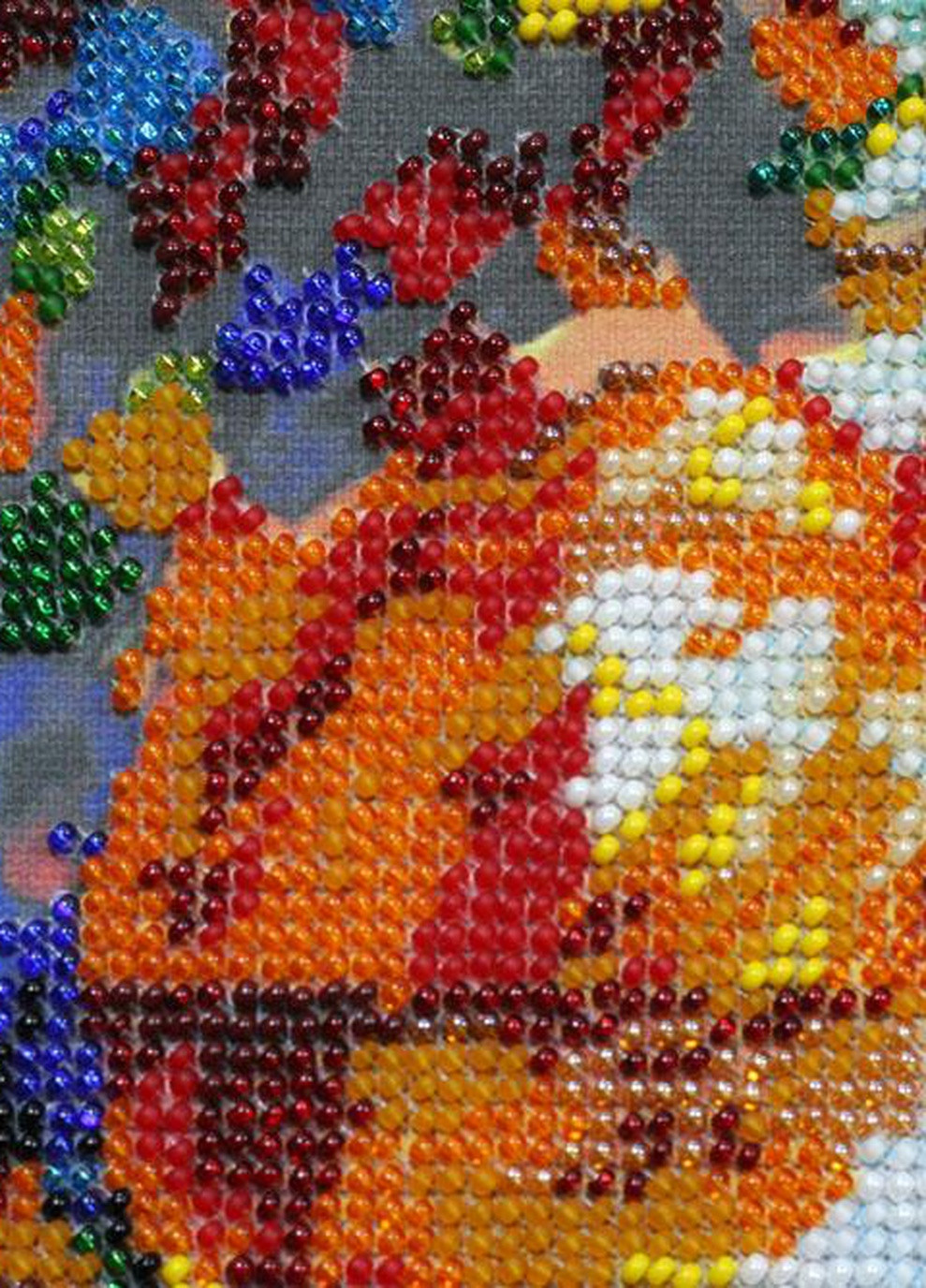 Набор для вшивки бисером на натуральном художественном холсте "Воздушне шар" Абрис Арт AB-442 Abris Art (255337295)