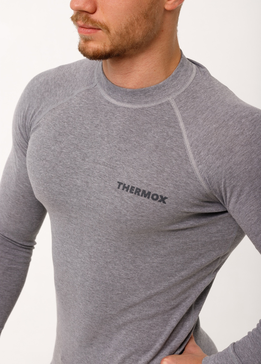 Комплект чоловічої термобілизни ThermoX basic grey (248204399)