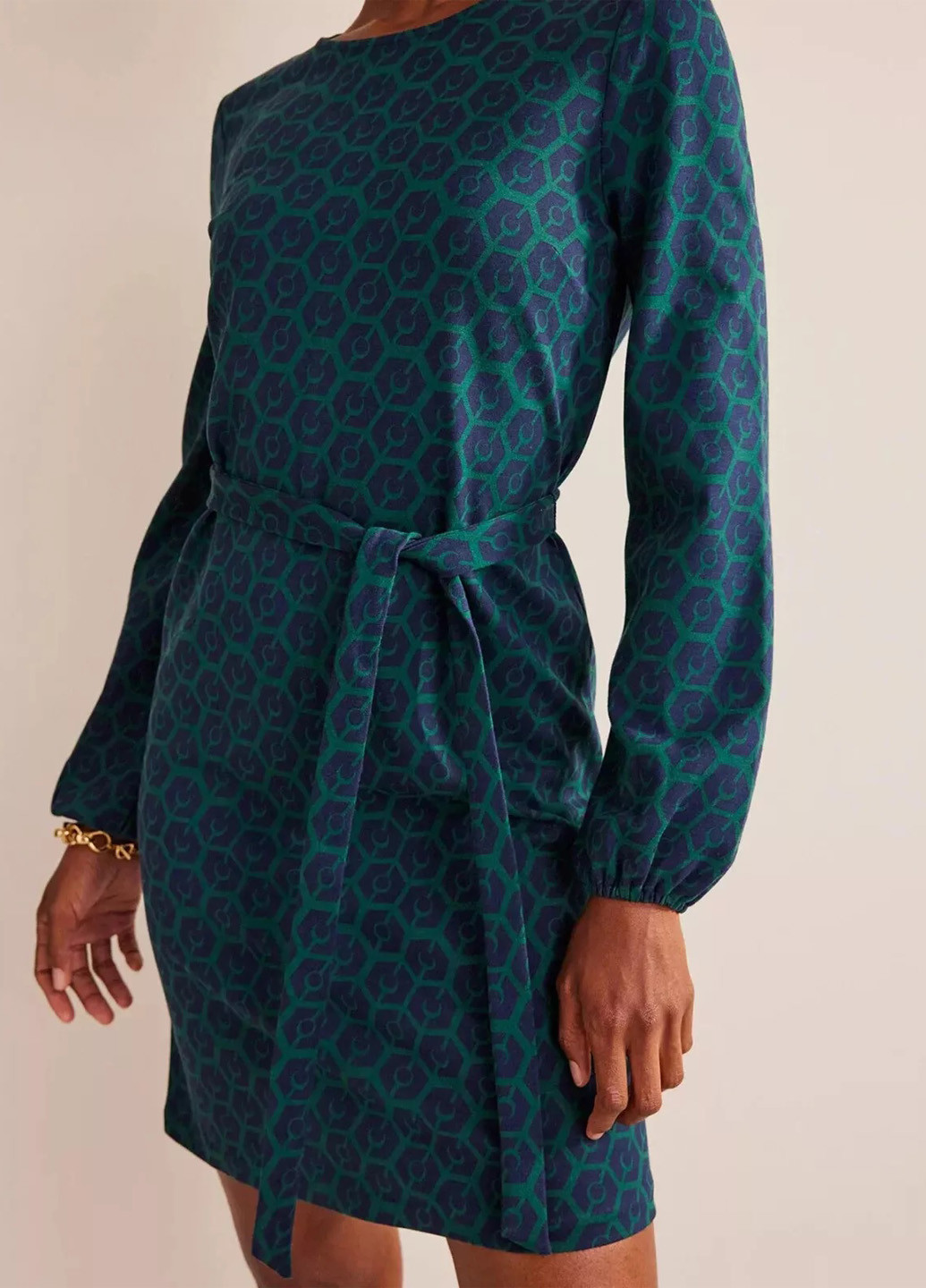 Комбінована кежуал сукня футляр Boden з геометричним візерунком