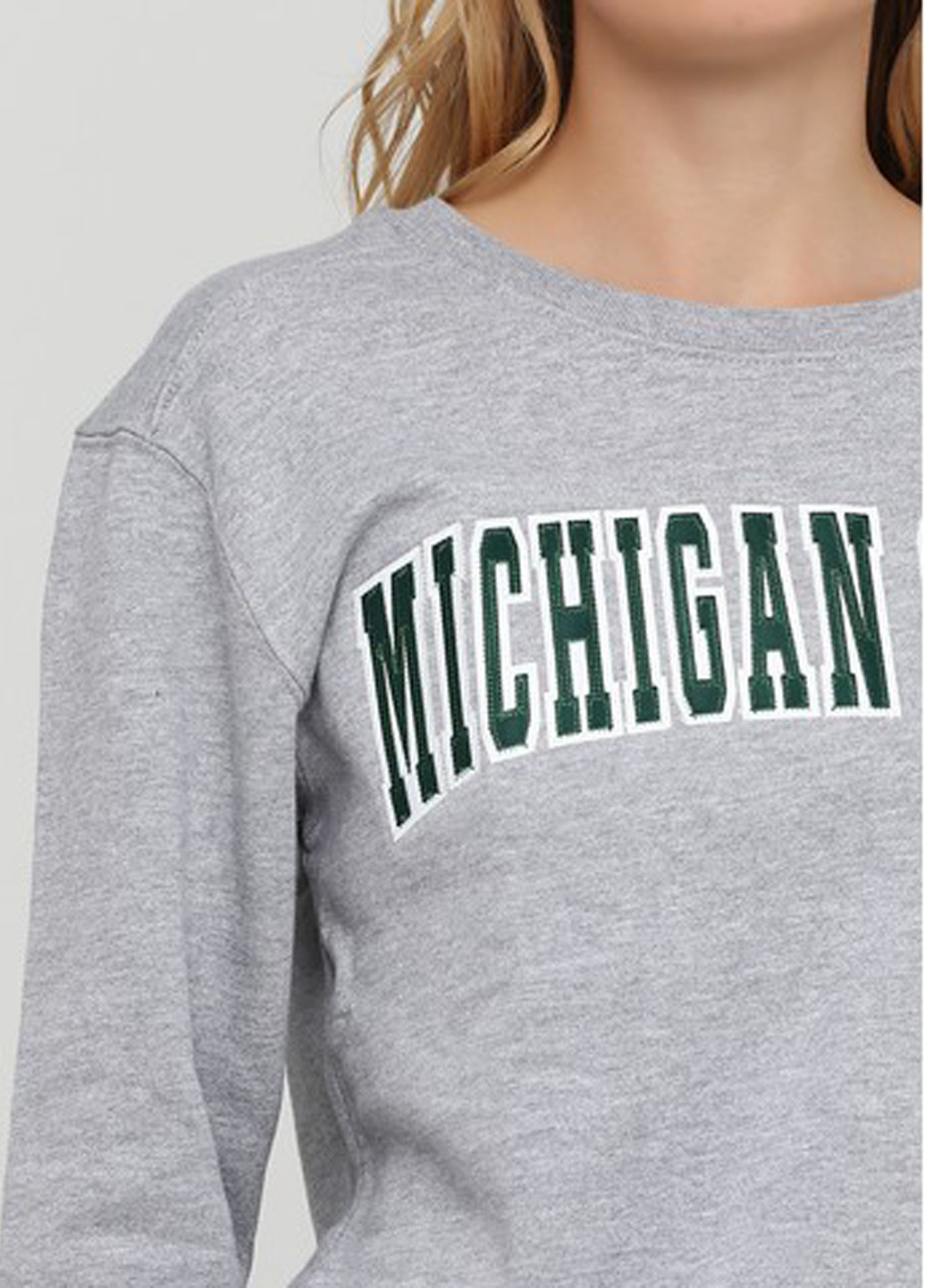 Сірий світшот Top of the World меланж нашивки (361960204)