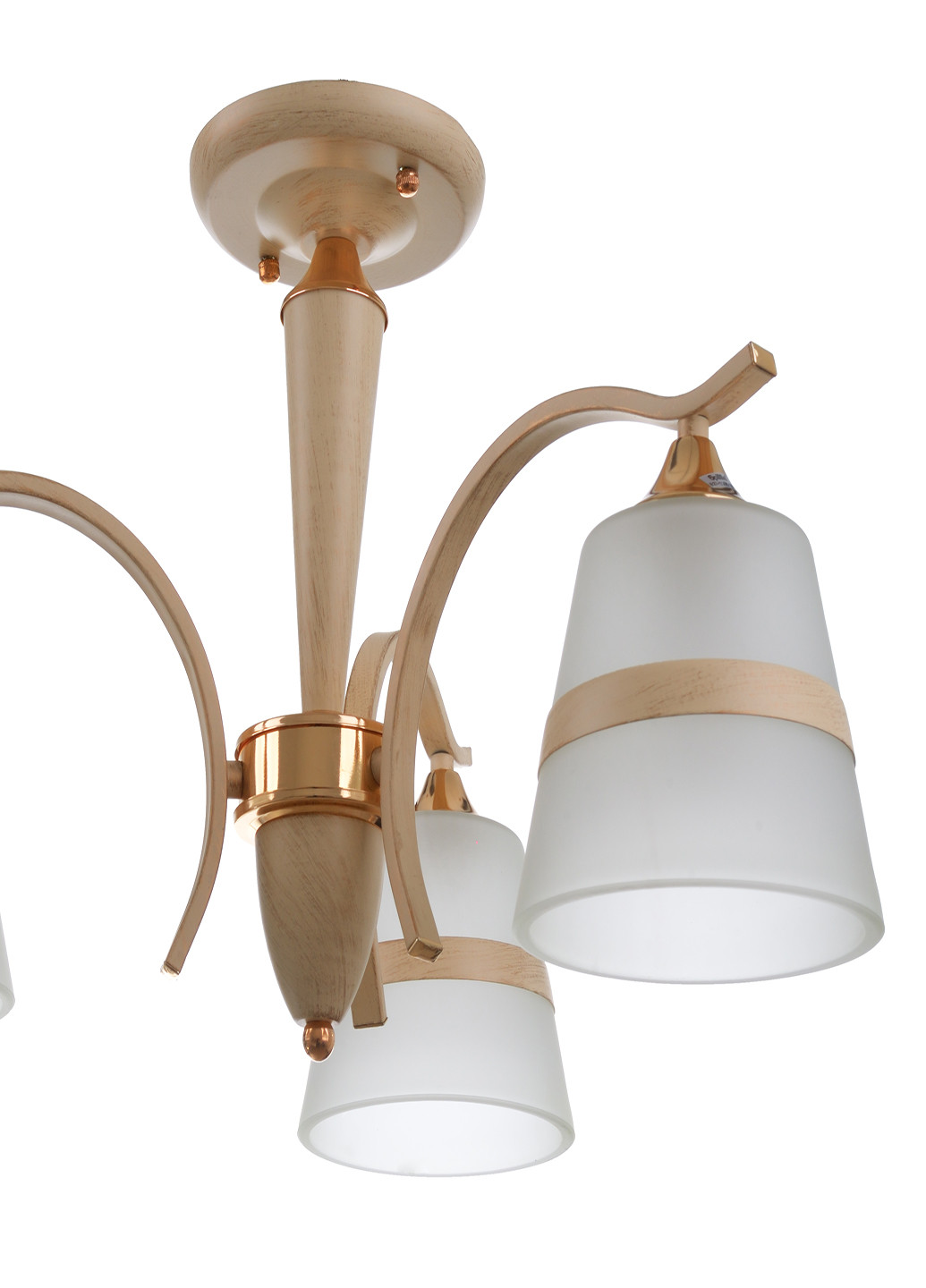 Люстра потолочная на 3 плафона LK-660S/3 E27 YLG Brille (220133466)