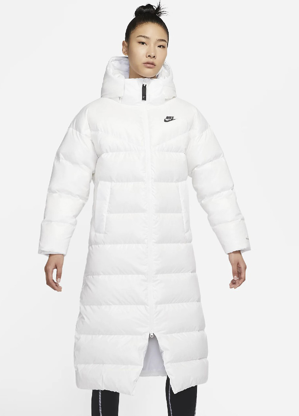 Белая зимняя куртка dh4081-100 Nike W NSW TF CITY HD PARKA
