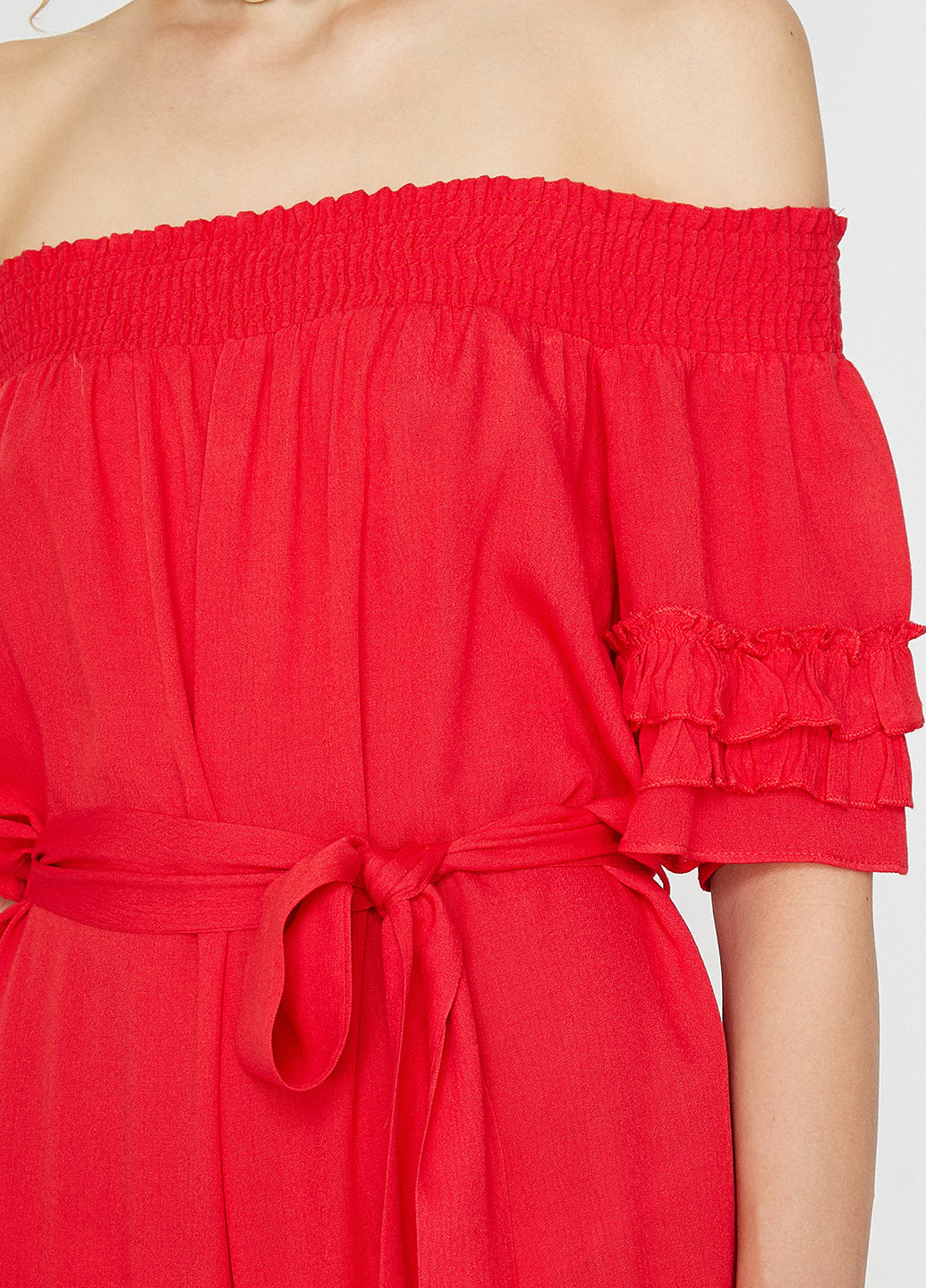 Красное кэжуал платье KOTON