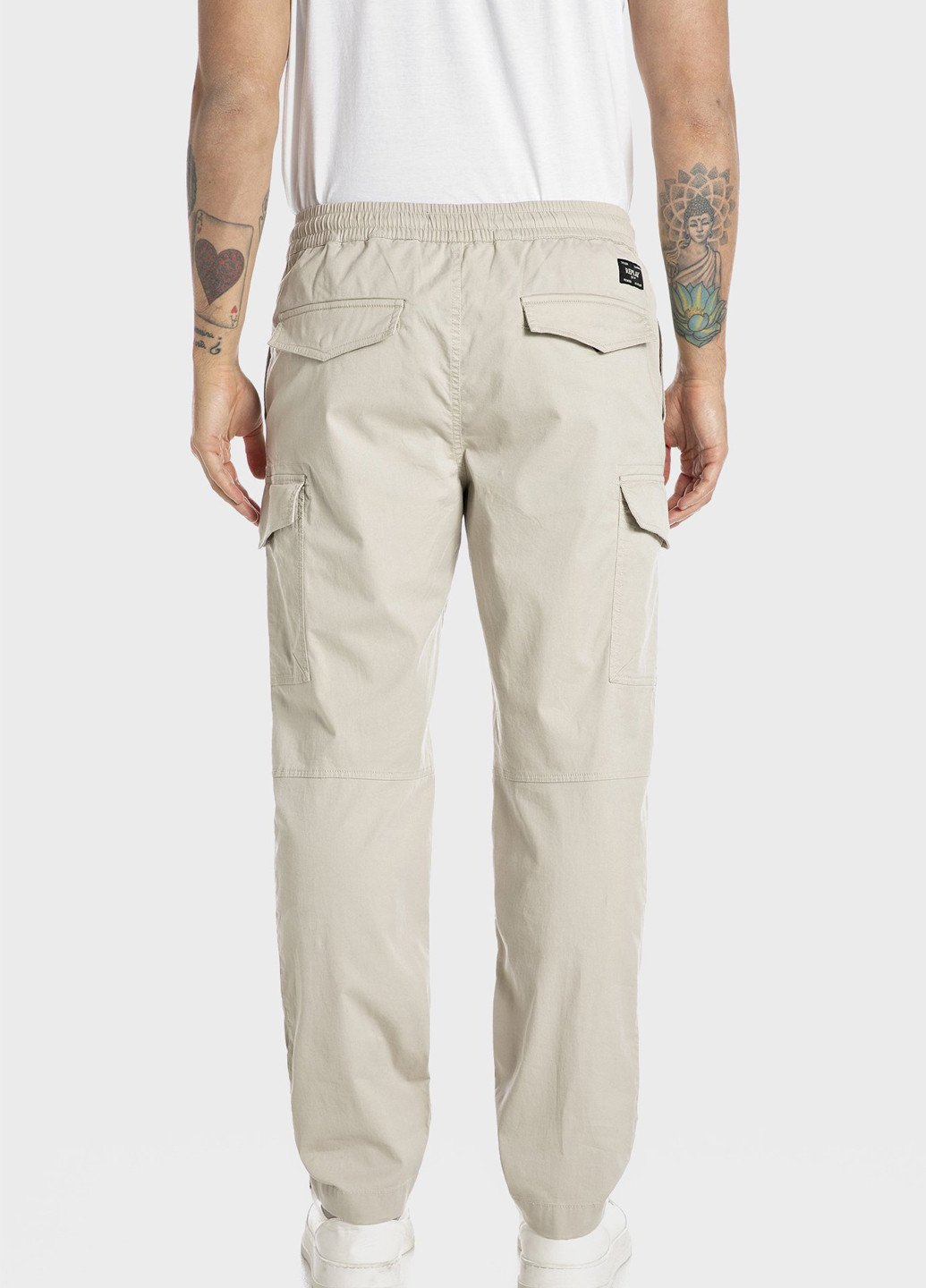 Жемчужные кэжуал демисезонные карго брюки Replay