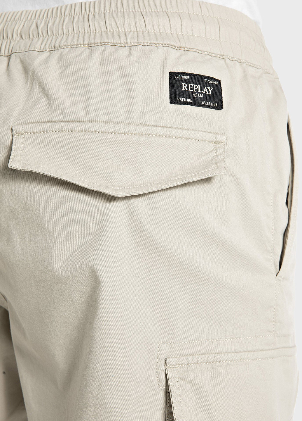 Жемчужные кэжуал демисезонные карго брюки Replay