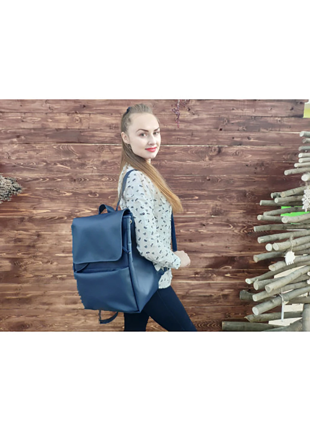 Женский рюкзак 38х18х28 см Sambag (252154769)