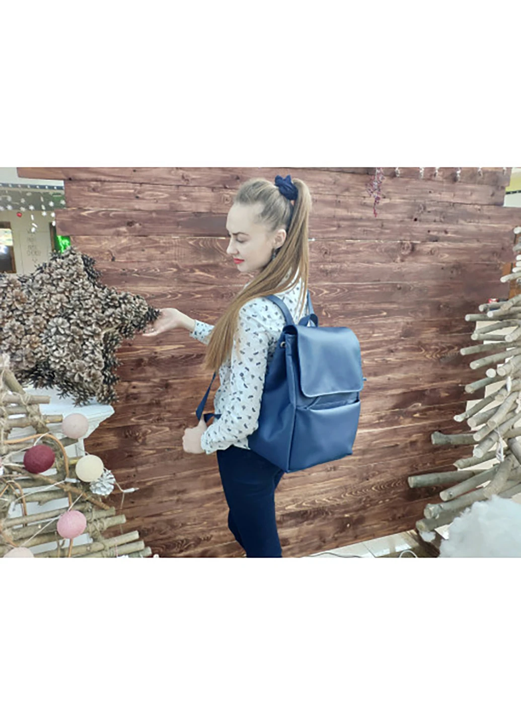 Женский рюкзак 38х18х28 см Sambag (252154769)