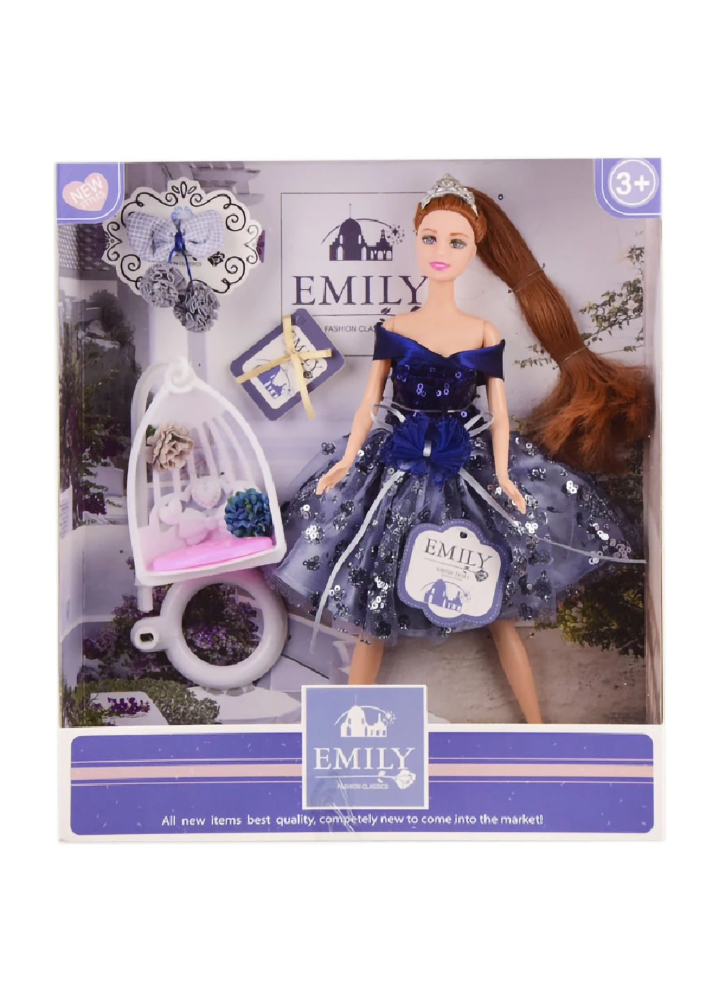 Детская кукла "Emily" 29 см Bambi (254051645)