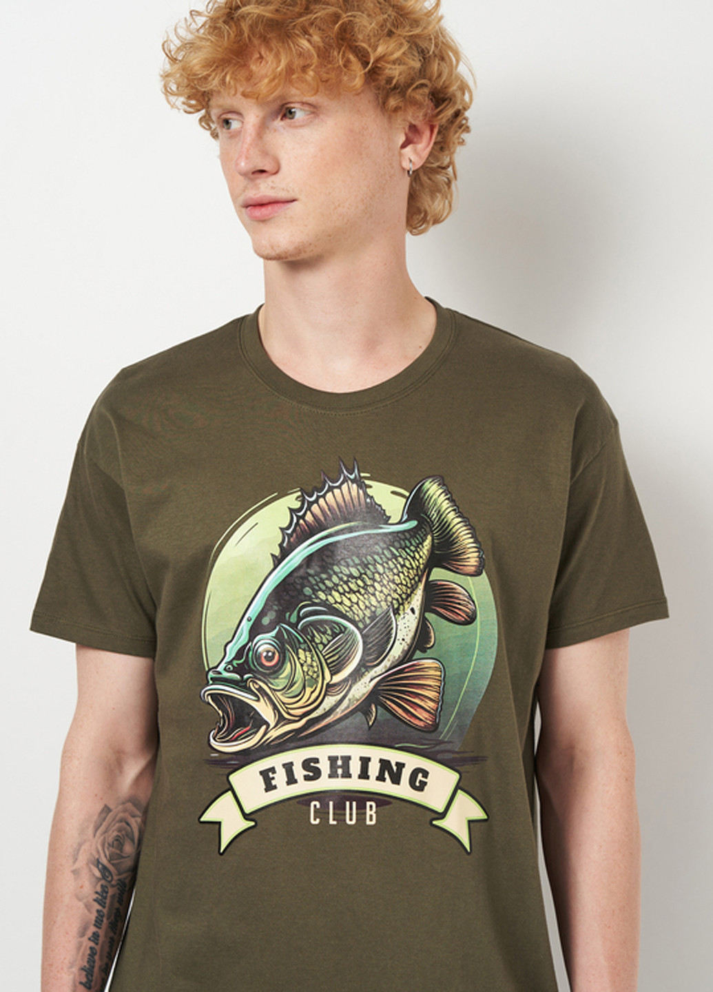 Хакі (оливкова) футболка Sol's Imperial