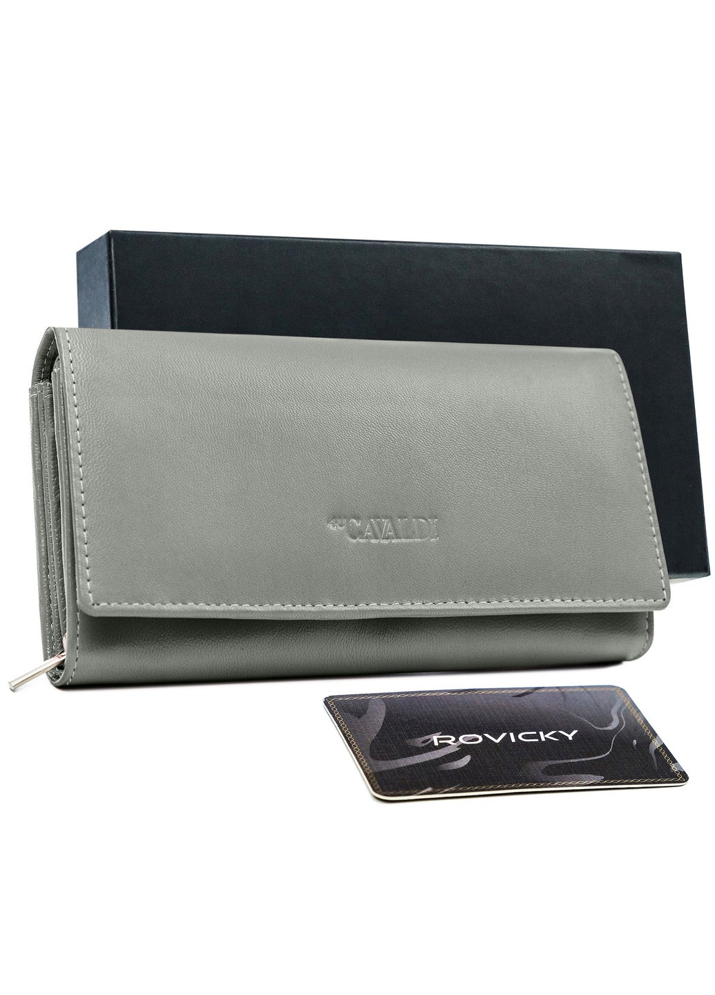 Гаманець жіночий шкіряний 4U RD-12-GCL 4U Cavaldi (255920841)