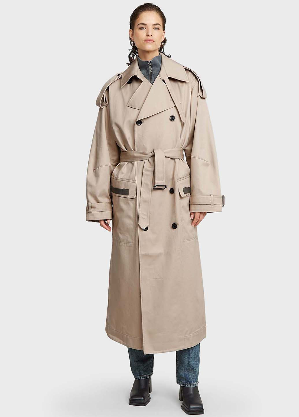 Плащ G-Star Raw тренчкот на гудзиках демісезон (344461921)